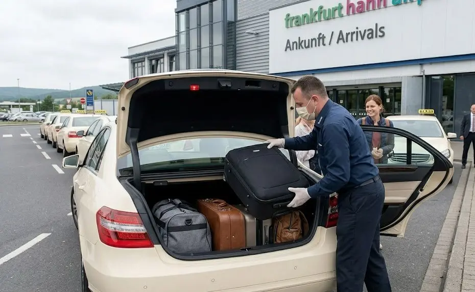 Taxi von Frankfurt Hahn nach Mainz
